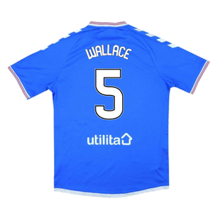 Rangers 2019-20 Home Shirt (Very Good) (WALLACE 5)_1