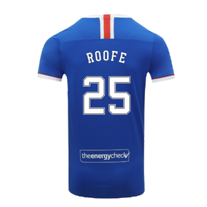 Rangers 2020-21 Home Shirt (4XL) (Excellent) (ROOFE 25)_1