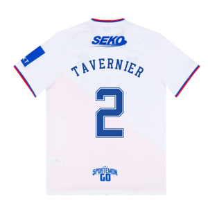 Rangers 2022-23 Away Shirt (M) (TAVERNIER 2) (Mint)_1