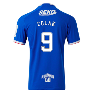 Rangers 2022-23 Home Shirt (XL) (Mint) (COLAK 9)_1