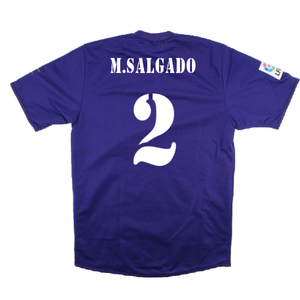 Real Madrid 2001-02 Anniversary Third Shirt (S) (Excellent) (M.Salgado 2)_1