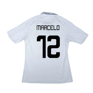 Real Madrid 2008-09 Home Shirt (L) (Very Good) (Marcelo 12)_1