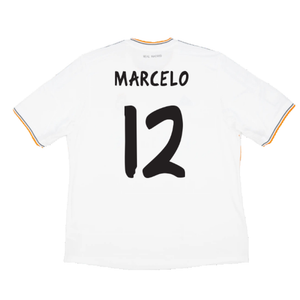 Real Madrid 2013-14 Home (M) (Very Good) (MARCELO 12)_1