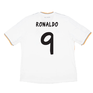 Real Madrid 2013-14 Home (M) (Very Good) (RONALDO 9)_1