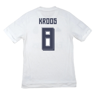 Real Madrid 2015-16 Home Shirt (M) (Kroos 8) (Excellent)_1