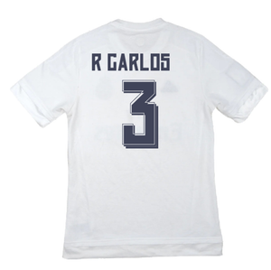 Real Madrid 2015-16 Home Shirt (M) (R. Carlos 3) (Excellent)_1
