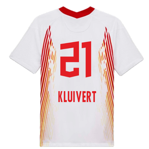 Red Bull Leipzig 2020-21 Home Shirt ((Excellent) S) (KLUIVERT 21)_2