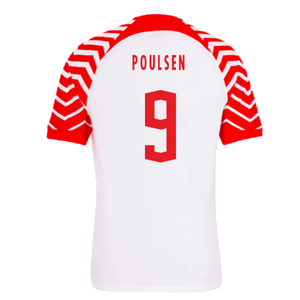 Red Bull Leipzig 2023-24 Home Shirt (L) (Poulsen 9) (Good)_1