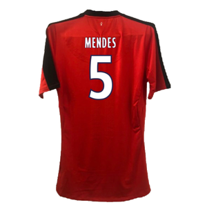 Rennes 2016-17 Home Shirt (Sponsorless) (XL) (Excellent) (Mendes 5)_1