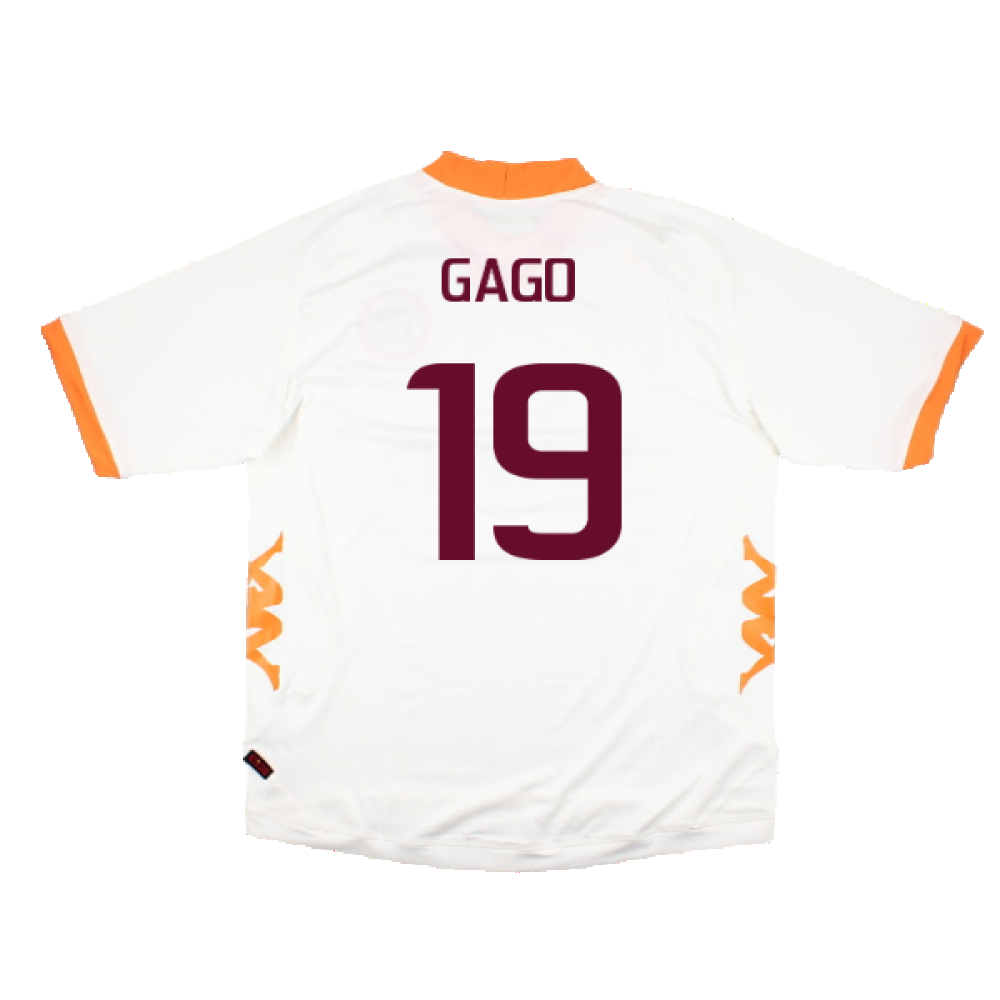 Roma 2011-12 Away Shirt (L) (Gago 19) (Excellent)_1