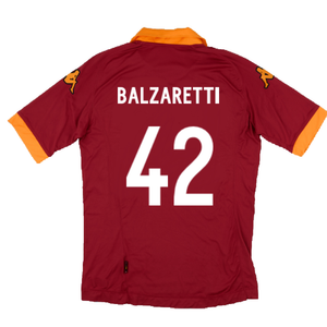 Roma 2012-13 Home Shirt (MB) (Balzaretti 42) (Very Good)_1