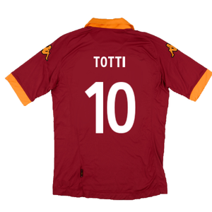 Roma 2012-13 Home Shirt (MB) (Totti 10) (Very Good)_1