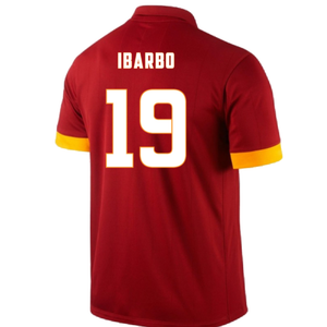 Roma 2014-15 Home Shirt (L) (Excellent) (Ibarbo 19)_1