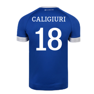 Schalke 2018-19 Home Shirt (2XL) (Excellent) (Caligiuri 18)_1