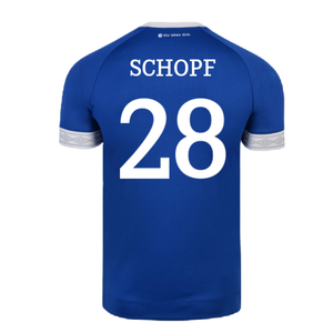 Schalke 2018-19 Home Shirt (2XL) (Excellent) (Schopf 28)_1