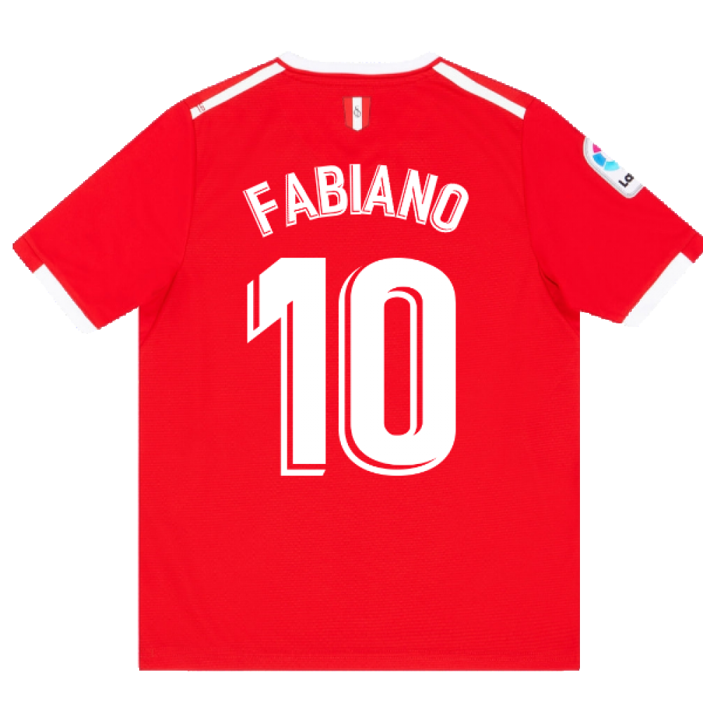 Sevilla 2017-18 Away Shirt ((Excellent) L) (FABIANO 10)_2