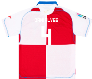 Seville 2009-10 Away Shirt (L) (Good) (DANI ALVES 4)_1