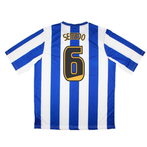 Sheffield Wednesday 2012-13 Home Shirt (Sponsorless) (XXL) (Excellent) (Semedo 6)_1