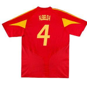 Spain 2004-06 Home Shirt (S) (Excellent) (Albelda 4)_1