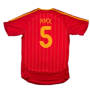 Spain 2005-07 Home (Excellent) (Puyol 5)_1