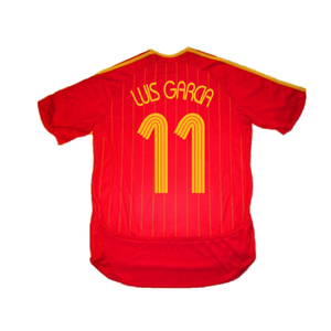 Spain 2006-08 Home Shirt (S) (Excellent) (Luis Garcia 11)_1