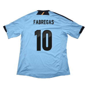 Spain 2012-13 Away Shirt (XLB) (Very Good) (Fabregas 10)_1