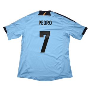 Spain 2012-13 Away Shirt (L) (Excellent) (Pedro 7)_1