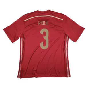 Spain 2014-15 Home Shirt (XS) (Excellent) (Pique 3)_1