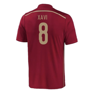 Spain 2015-16 Home Shirt (2-3y) (Mint) (Xavi 8)_1