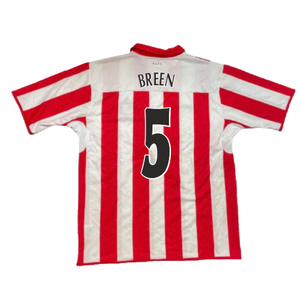 Sunderland 2004-05 Home Shirt (XL) (Very Good) (Breen 5)_1