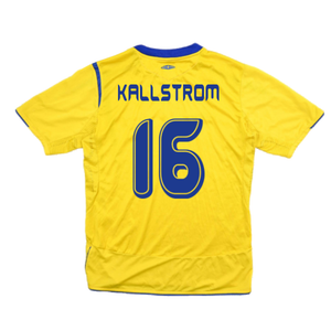 Sweden 2006-07 Home Shirt (XL) (Excellent) (Kallstrom 16)_1