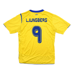 Sweden 2006-07 Home Shirt (XL) (Excellent) (Ljungberg 9)_1