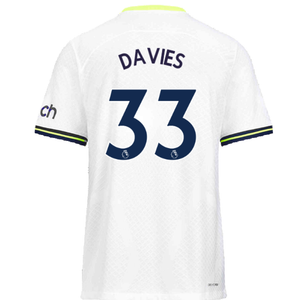 Tottenham 2022-23 Home Shirt (SB) (DAVIES 33) (Very Good)_1