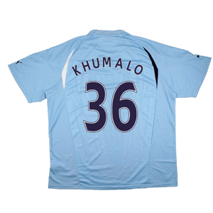 Tottenham Hotspur 2010-11 Away Shirt (Sponsorless) (2xL) (Khumalo 36) (Excellent)_1