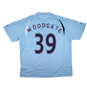 Tottenham Hotspur 2010-11 Away Shirt (Sponsorless) (2xL) (Woodgate 39) (Excellent)_1