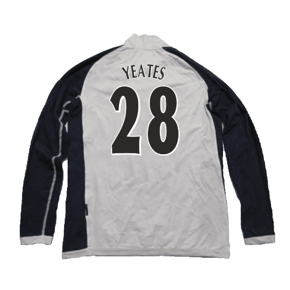 Tottenham 2005/06 L/S home Shirt (XXL) (Good) (Yeates 28)_1