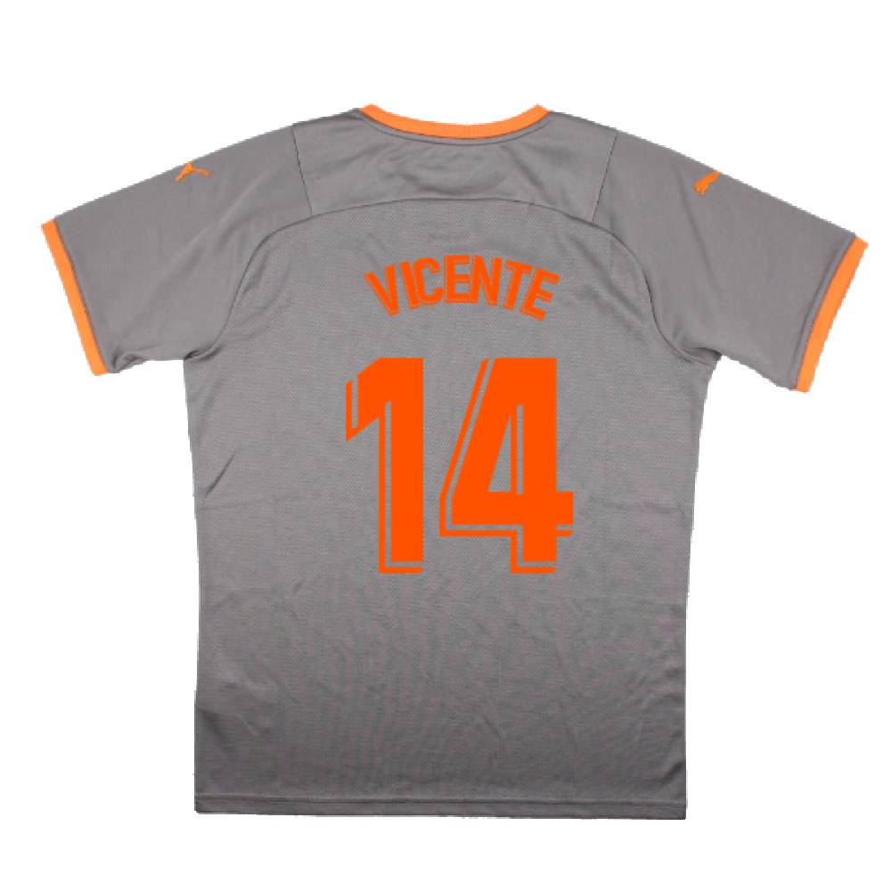 Valencia 2021-22 Fourth Shirt (Sponsorless) (M) (Mint) (VICENTE 14)_1