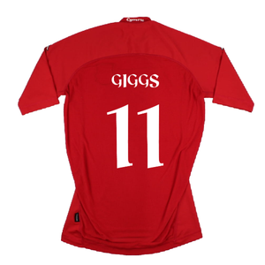 Wales 2004-05 Home Shirt (MEDIUM) (Excellent) (Giggs 11)_1