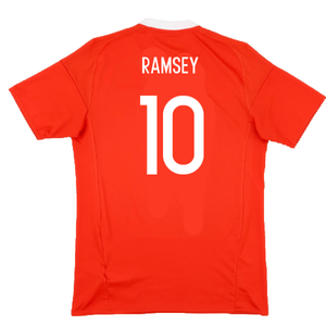 Wales 2016-17 Home Shirt (S) (Excellent) (Ramsey 10)_1