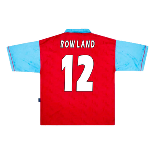 West Ham 1995-97 Home Shirt (XXL) (Mint) (Rowland 12)_1