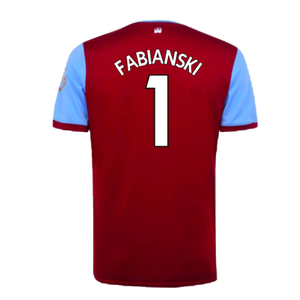 West Ham United 2019-20 Home Shirt (S) (Good) (FABIANSKI 1)_1