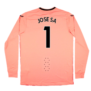 Wolves 2022-23 Long Sleeve Goalkeeper Third Shirt (Sponsorless) (XS) (Mint) (Jose Sa 1)_1