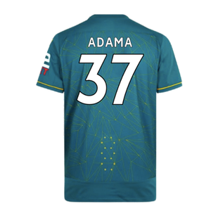 Wolves 2022-23 Pro Away Shirt (Sponsorless) (XXL) (Mint) (ADAMA 37)_1