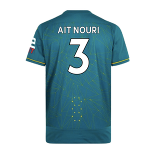 Wolves 2022-23 Pro Away Shirt (Sponsorless) (XXL) (Mint) (AIT NOURI 3)_1