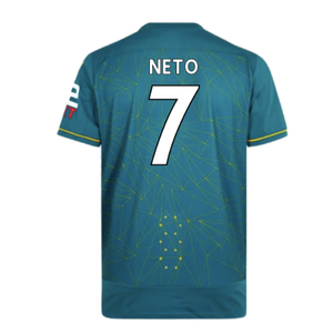 Wolves 2022-23 Pro Away Shirt (Sponsorless) (XXL) (Mint) (NETO 7)_1