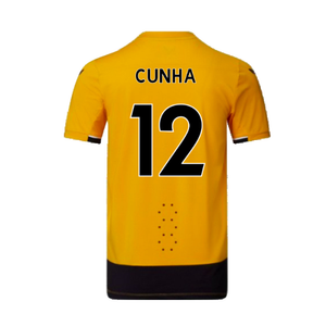 Wolves 2022-23 Pro Home Shirt (Sponsorless) (XXL) (Mint) (Cunha 12)_1