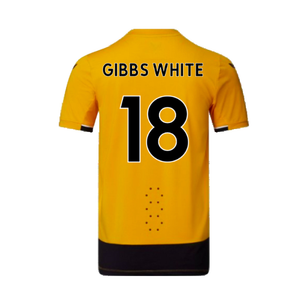 Wolves 2022-23 Pro Home Shirt (Sponsorless) (3XL) (Excellent) (GIBBS WHITE 18)_1