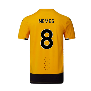 Wolves 2022-23 Pro Home Shirt (Sponsorless) (S) (Mint) (NEVES 8)_1