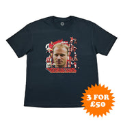 Camiseta Bootleg del Arsenal Bergkamp Iceman