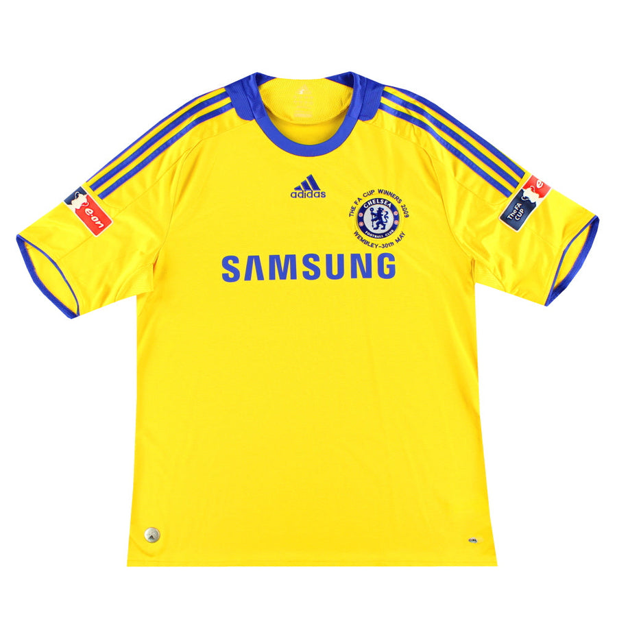 Camiseta del Chelsea 2008-09 adidas Tercera Equipación "Ganadores de la F.A Cup" XL